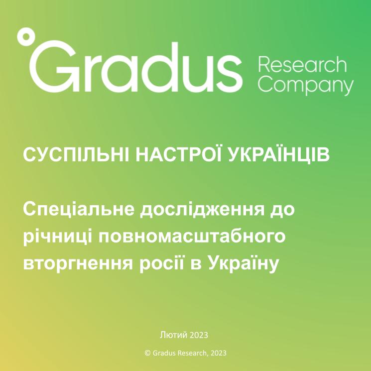 Gradus Report - War Anniversary UA