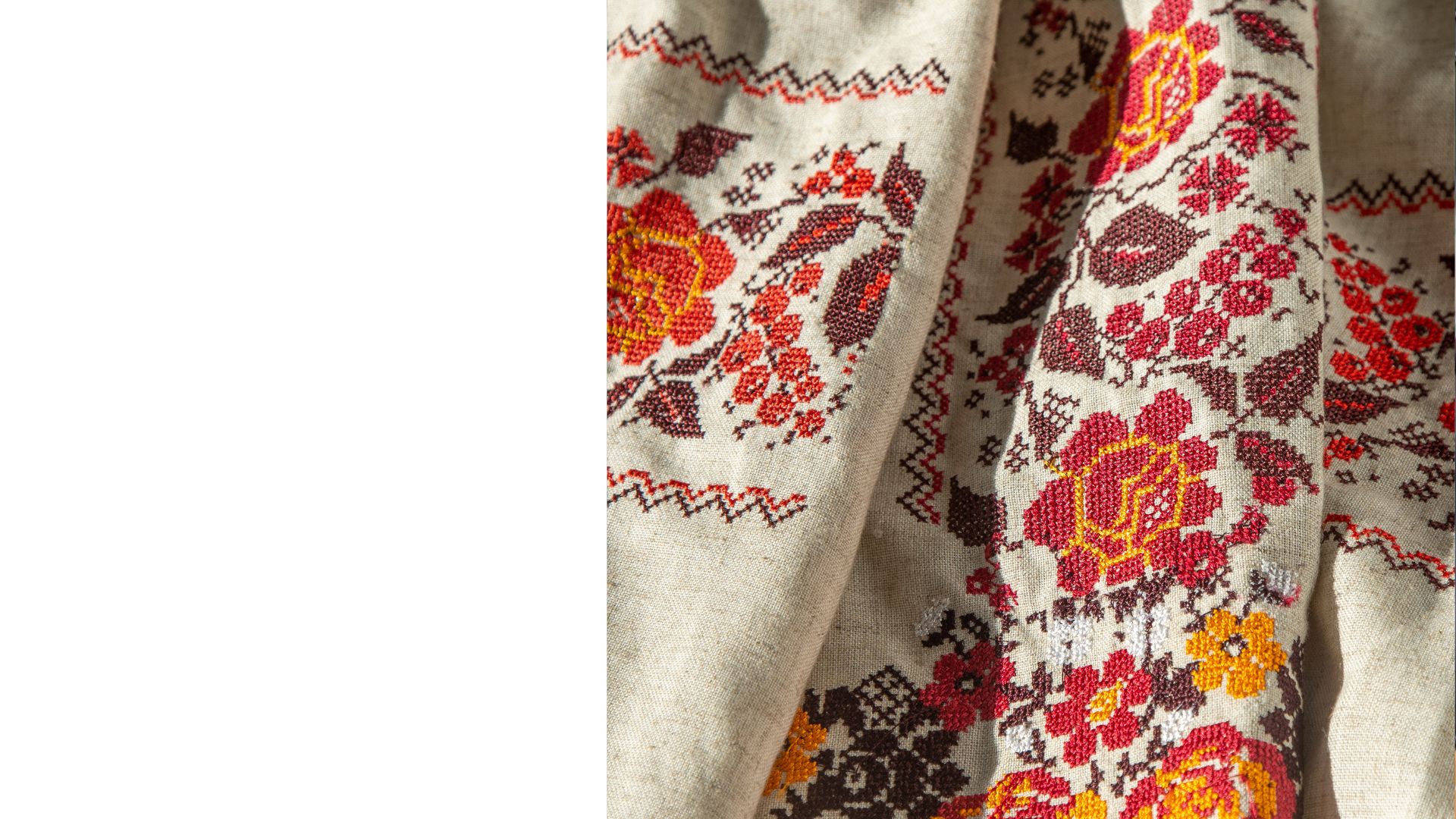 Vyshyvanka is seen as a symbol of Ukrainian identity